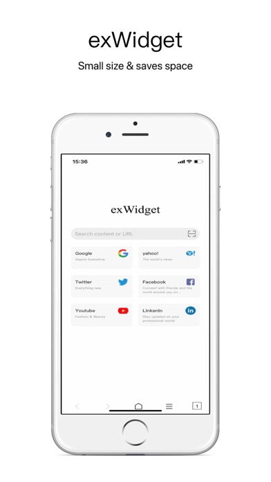 Screenshot #1 pour exWidget