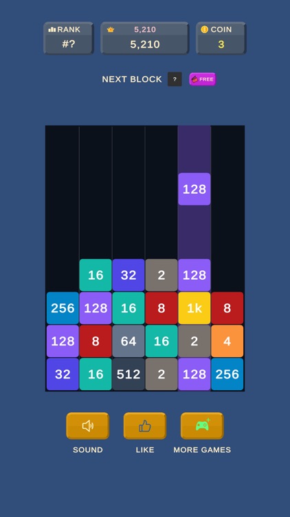 Drop Block - 2048 Merge Puzzle