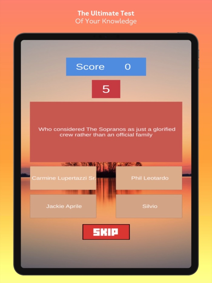 The Sopranos Trivia Challenge