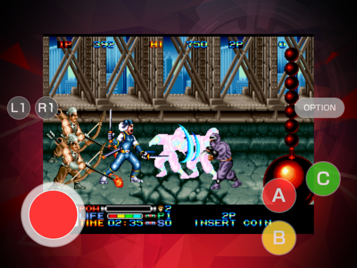 NINJA COMBAT ACA NEOGEO