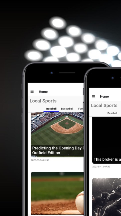 Houston Sports App - easy info