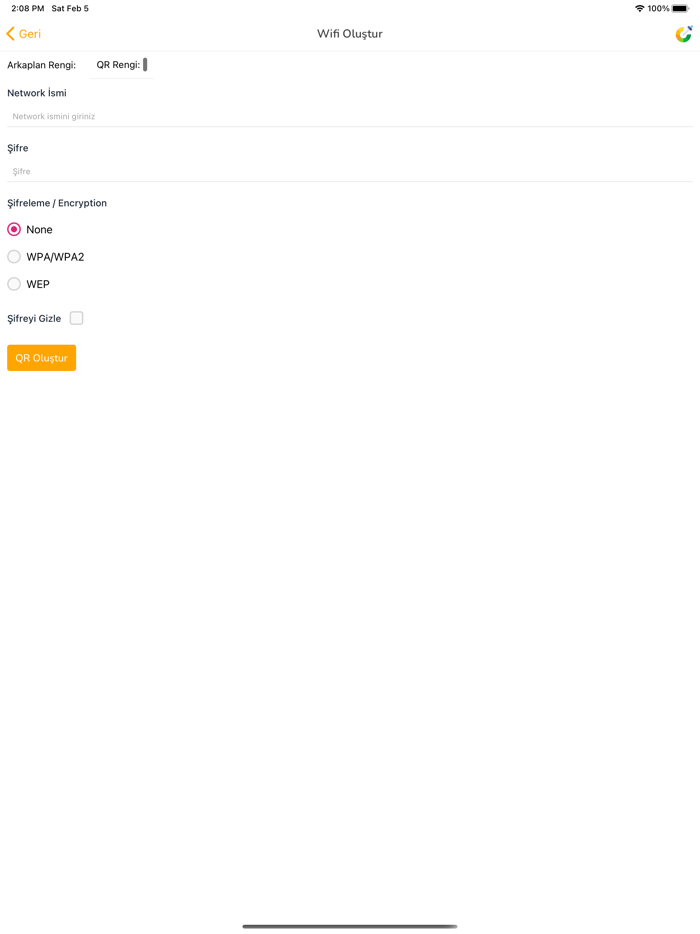 Qrbargen Qr ve Barkod Oluştur