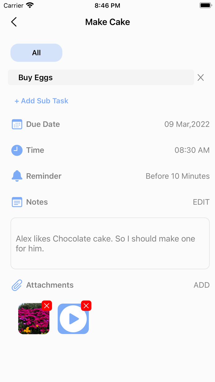 TLA - Todo List App