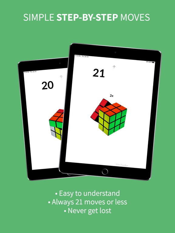 21Moves: Puzzle Cube AI Solver screenshot 3