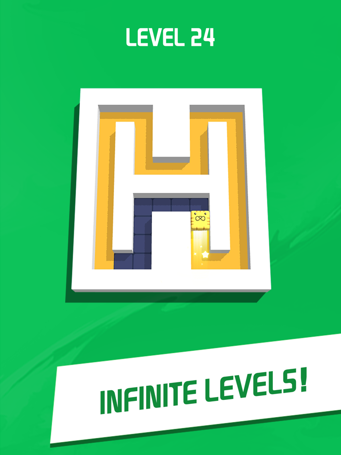 Rolling Cube - Maze Fill