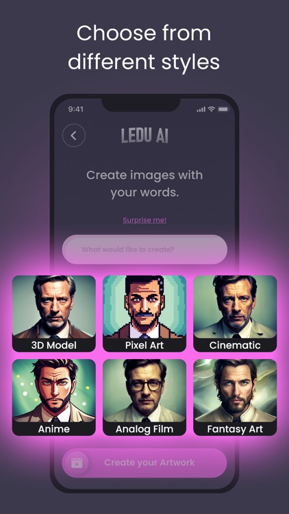 Ledu AI - AI Art Generator screenshot-3