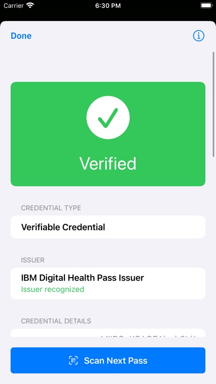 IBM Digital Health Pass Verify screenshot-4