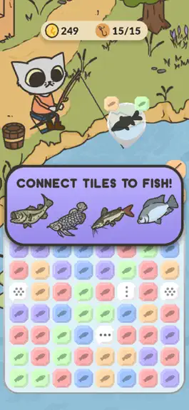Game screenshot Fishing Friends - Connect 3 mod apk