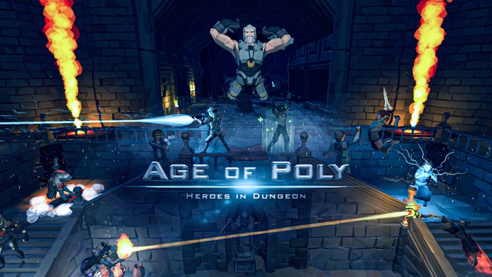 Age Of Poly Heroes In Dungeon