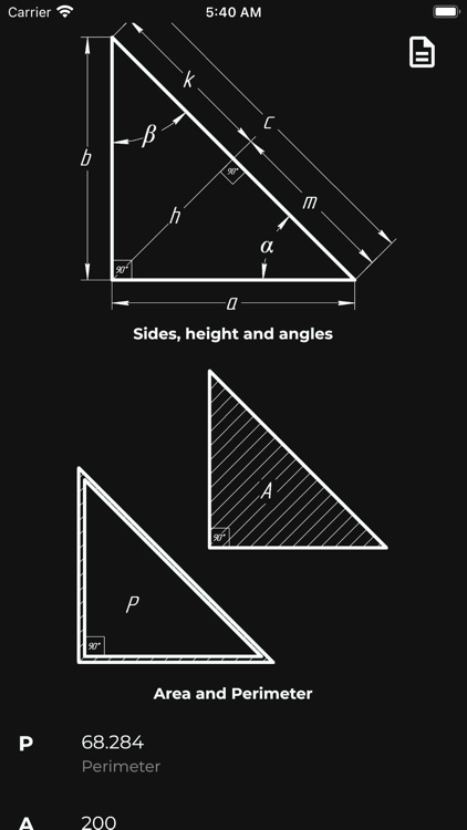 Triangle Angles Calculator screenshot-5