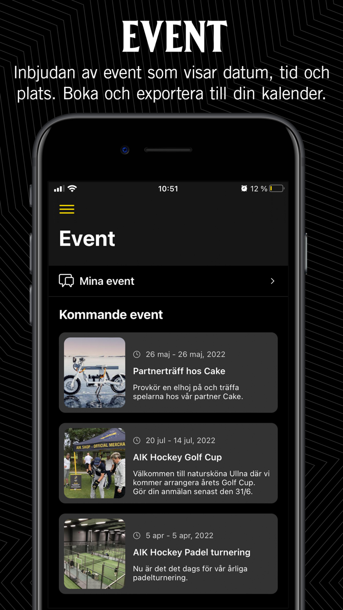 AIK Hockey Partnerplattform