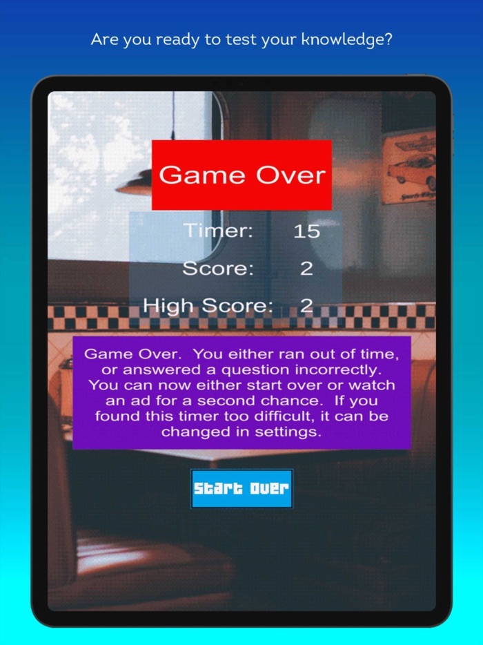 90s Trivia Challenge