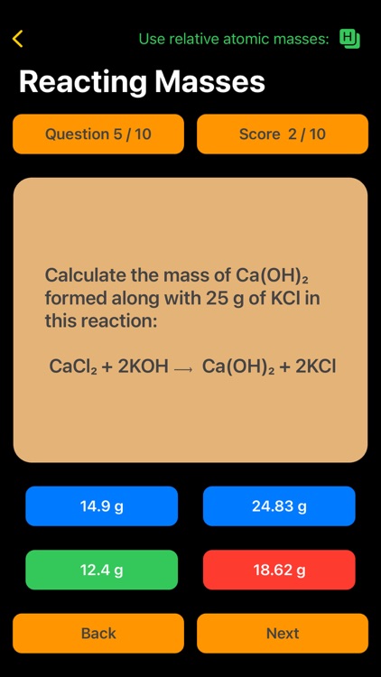 GCSE Mole Calculations screenshot-5