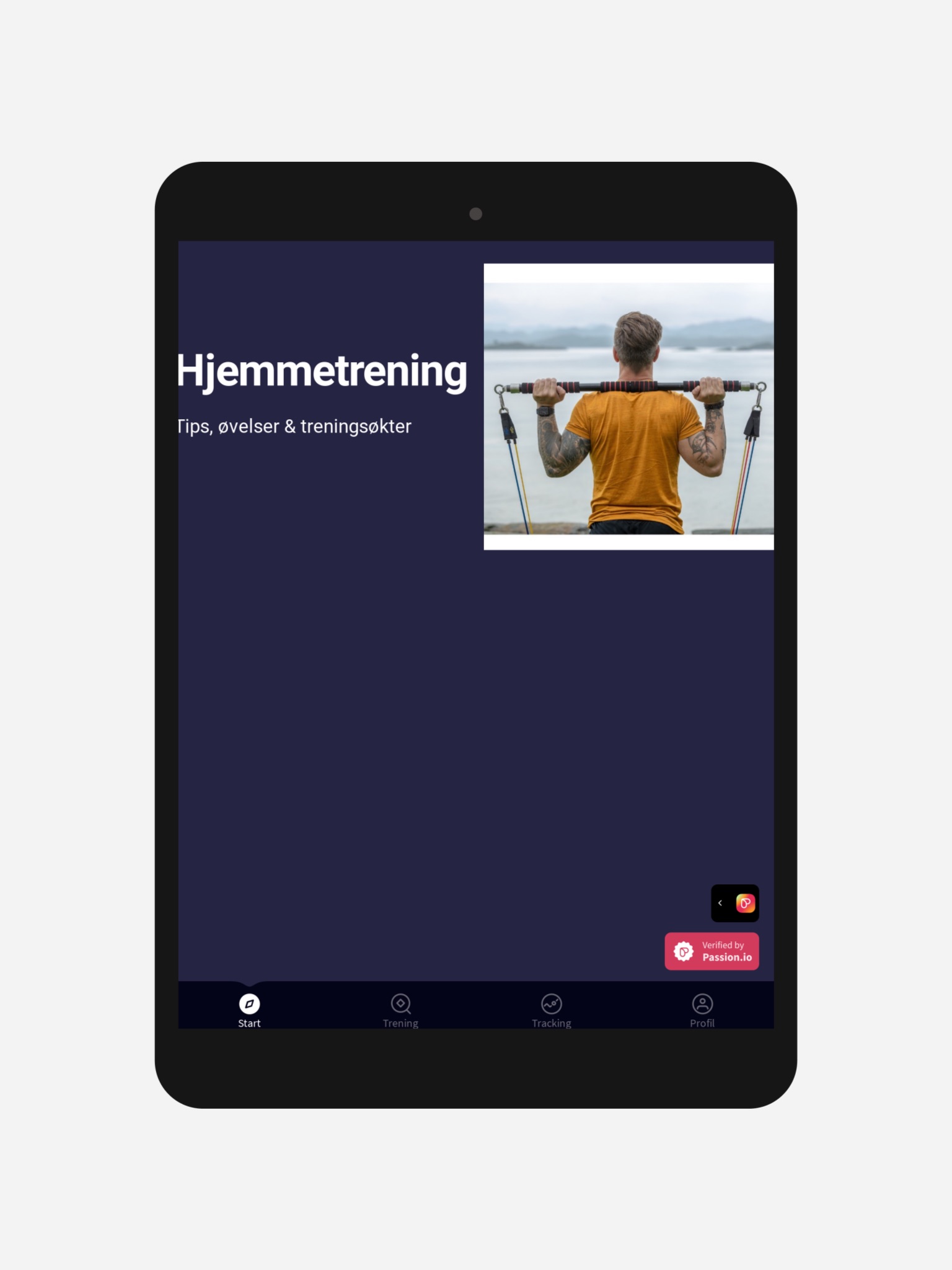 Hjemmetrening.no screenshot 4