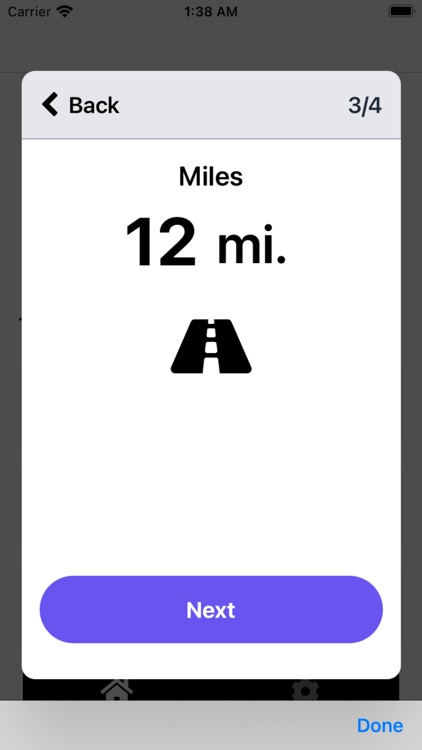 Zero Mileage Tracker