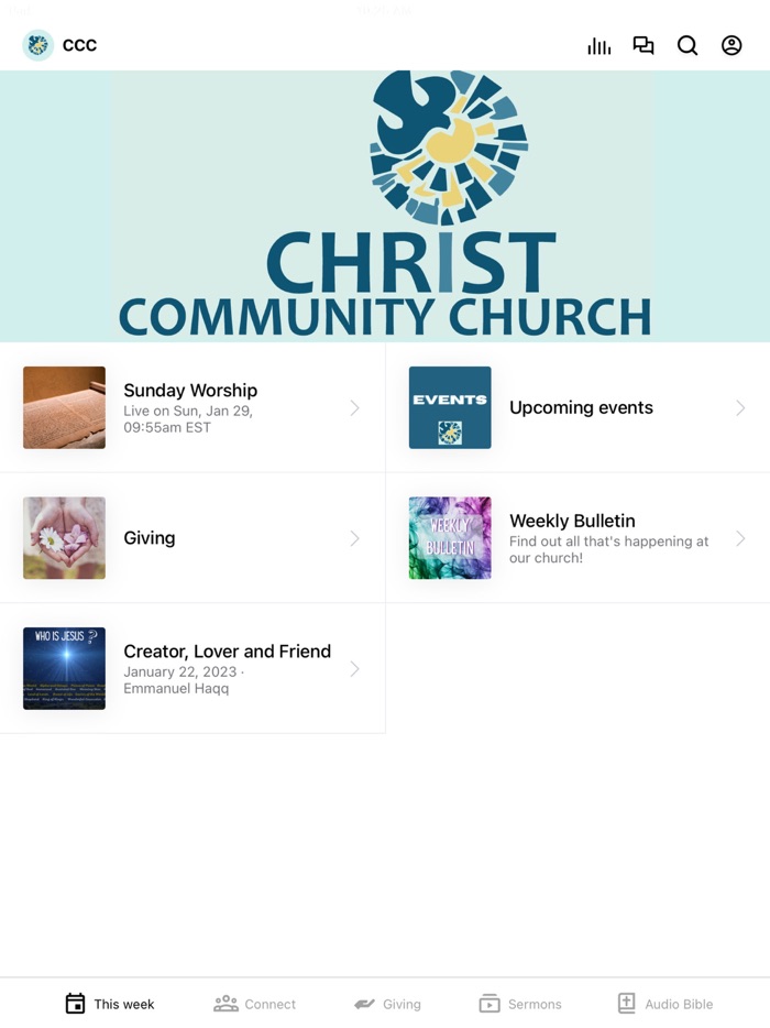 Christ Community Church DCI