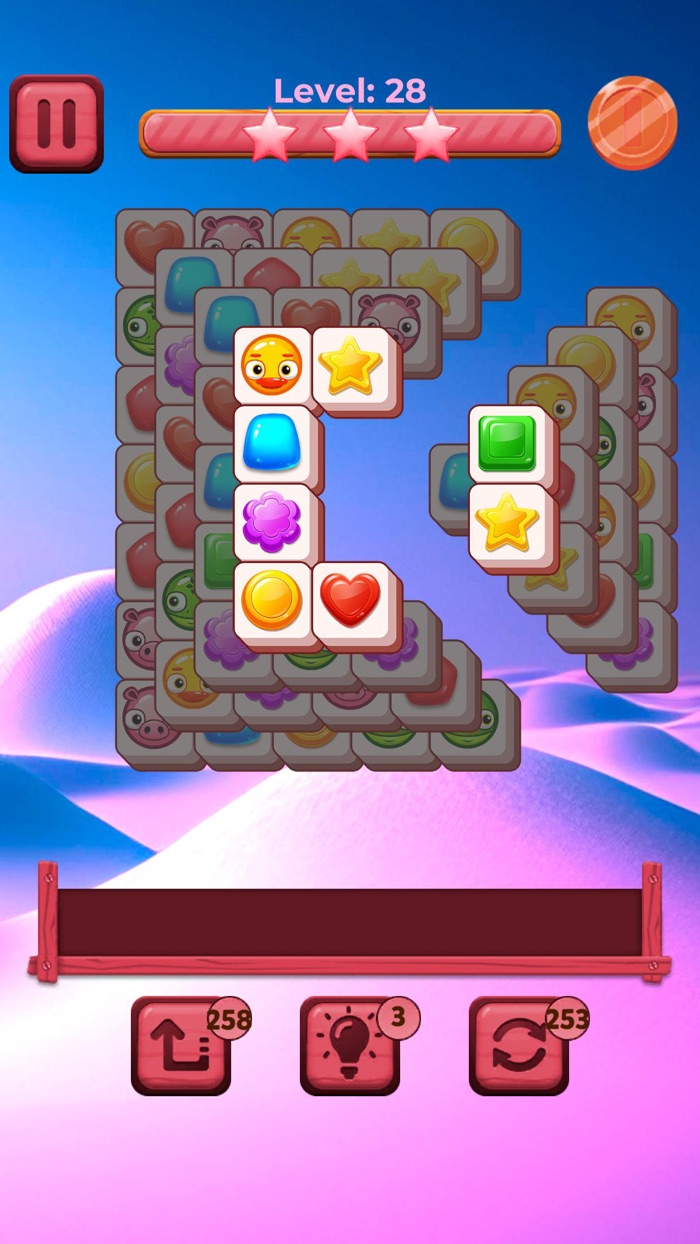 Triple Tile Match Three Game