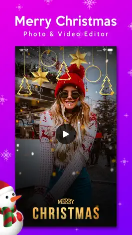 Game screenshot Christmas Video Maker hack