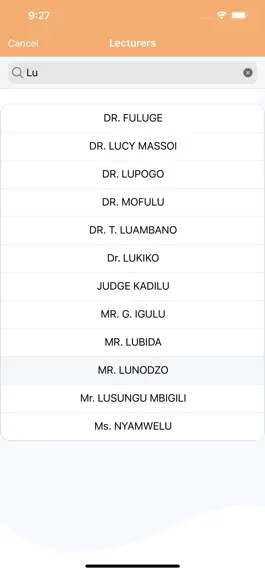 Game screenshot Timetable (Mzumbe University) hack