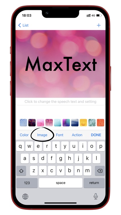 MaxText - full-screen / speech screenshot-0