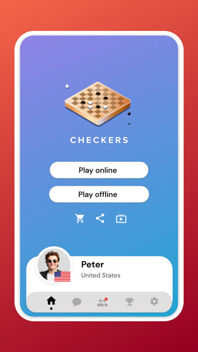 Checkers Online | Dama Game screenshot 2