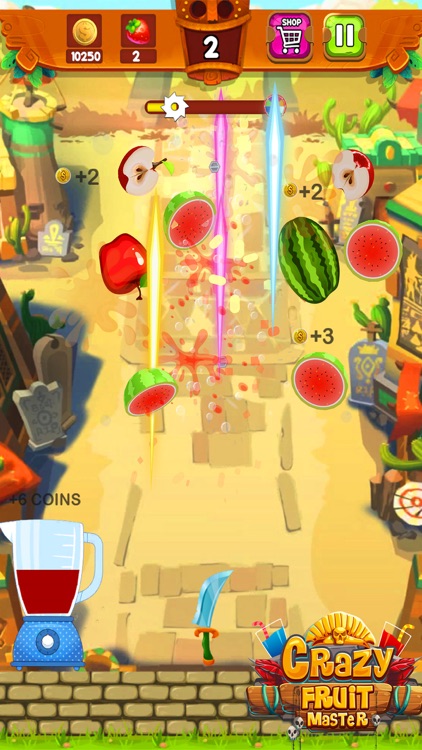 Crazy Juice Fruit Cutting Game