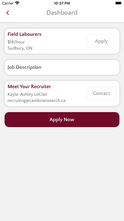 CambrianJobs screenshot-3