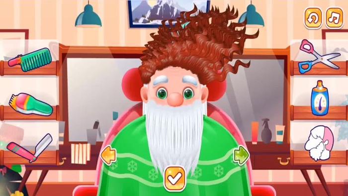 123Games Santa Haircut