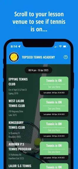 Game screenshot Topseed Tennis apk