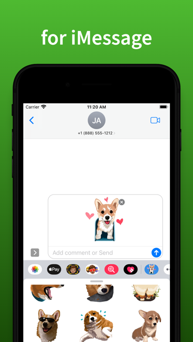 Corgi Dog top emoji & stickers screenshot 3