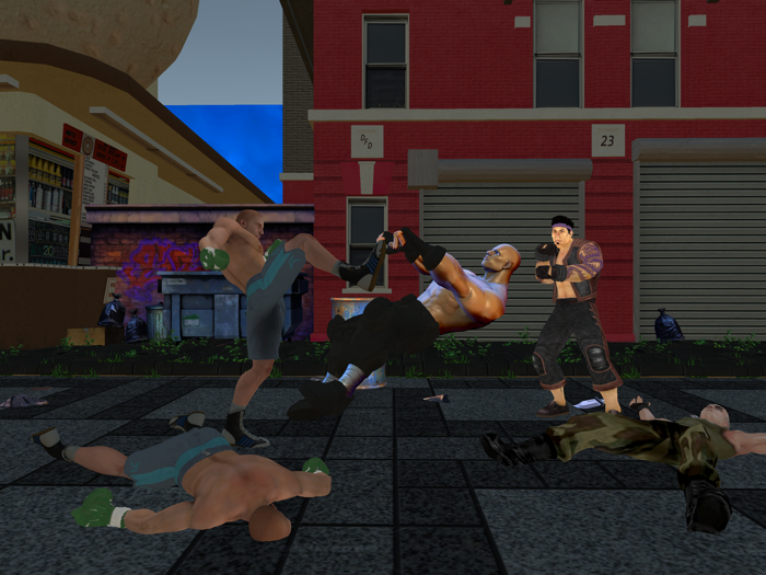 Luchador callejero juegos de