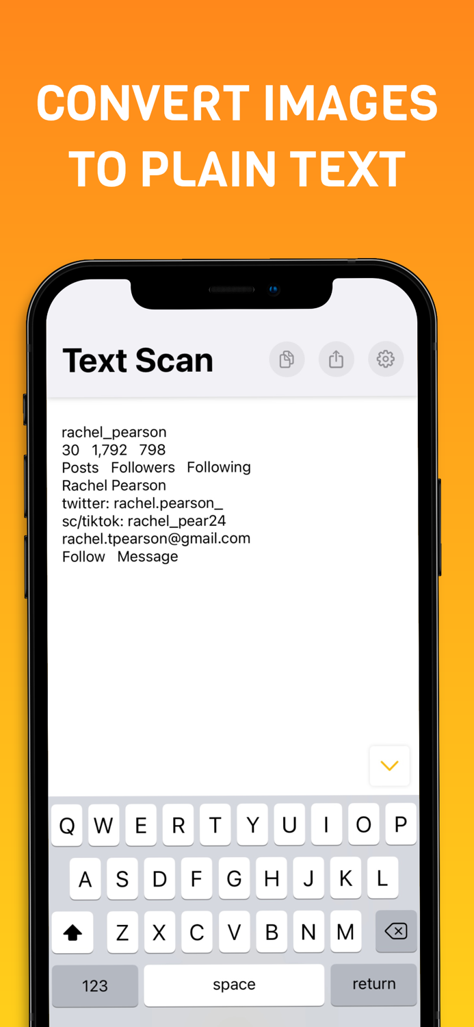 LiveLink - Screenshot Scanner
