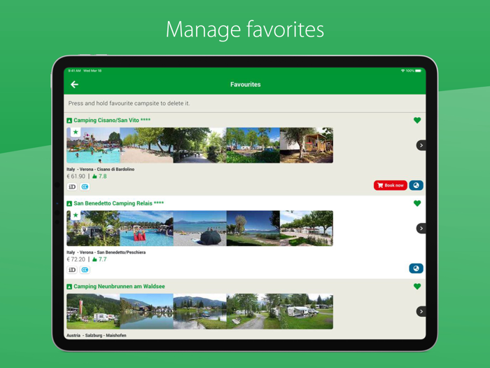 ACSI Campsites Europe