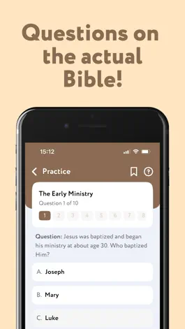 Game screenshot The Bible Quiz Challenge apk