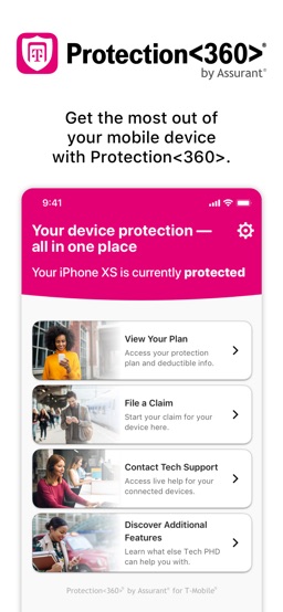 Protection 360® app screenshot
