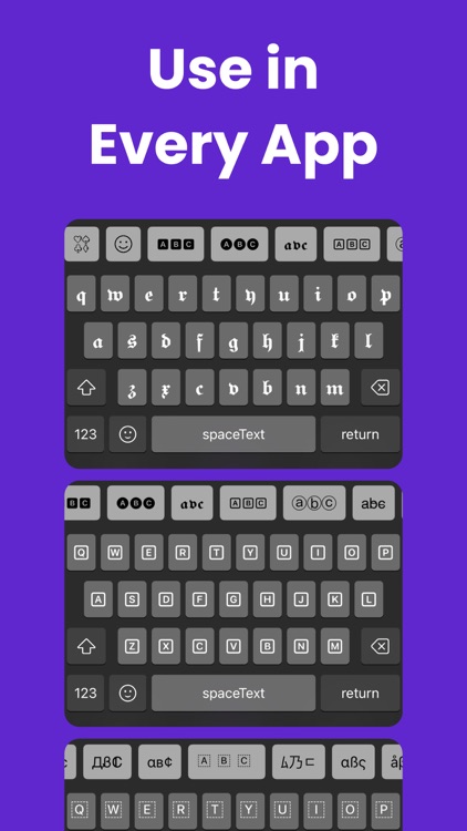 Keyboard Fonts for iPhone screenshot-6