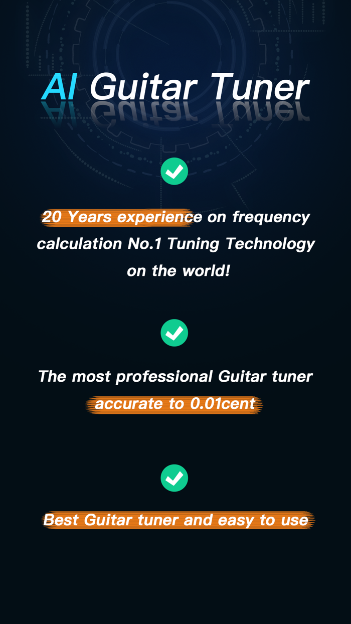 guitar tuner - AI guitar