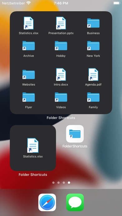 Folder Shortcuts @ Homescreen