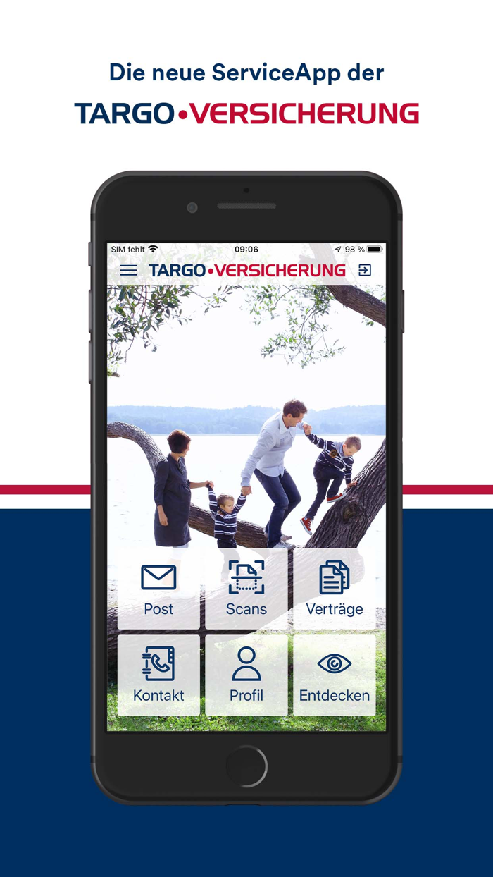 ServiceApp TARGO Versicherung