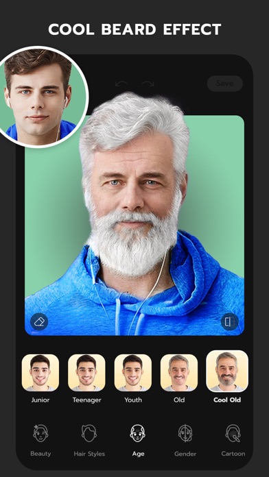 FaceLab: Face Editor, Age Swap screenshot 2