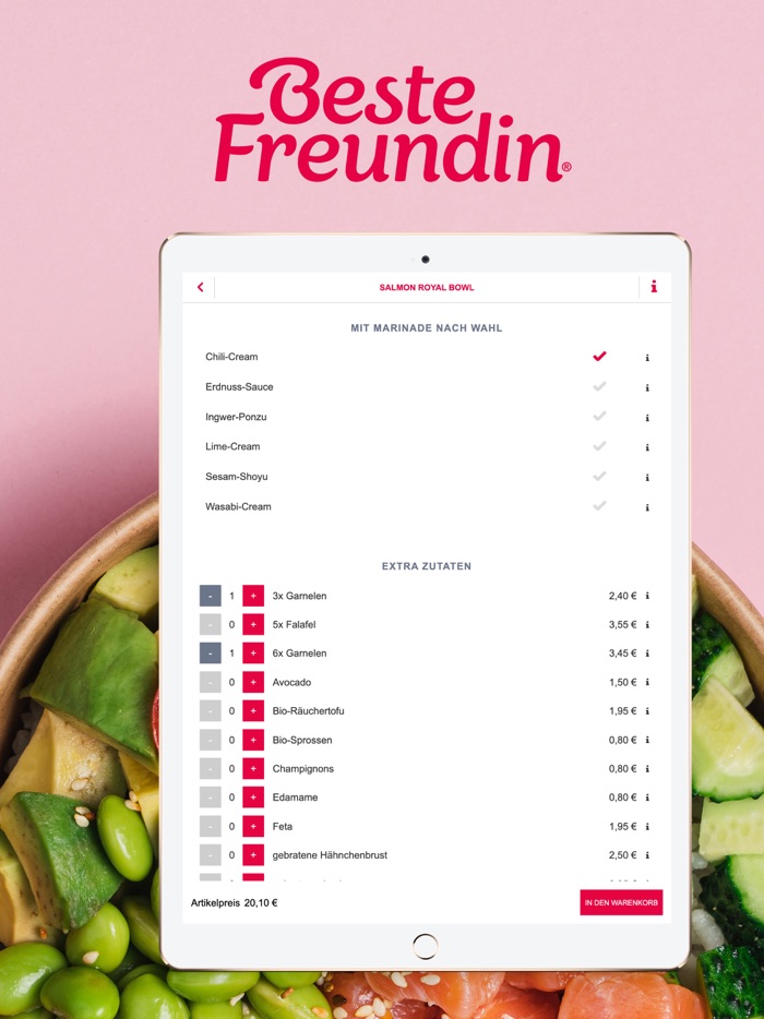 Beste Freundin Lovefood to go