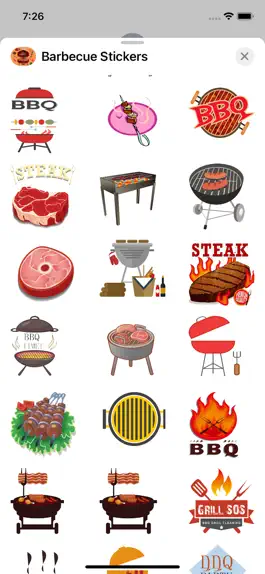 Game screenshot Barbecue Emojis mod apk
