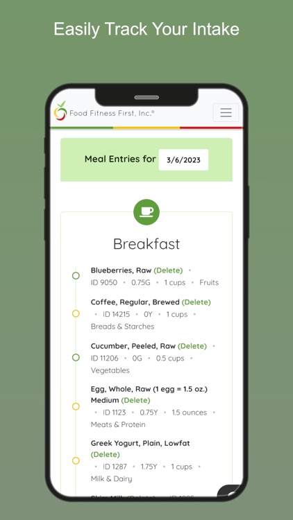 Food Fitness First screenshot-4