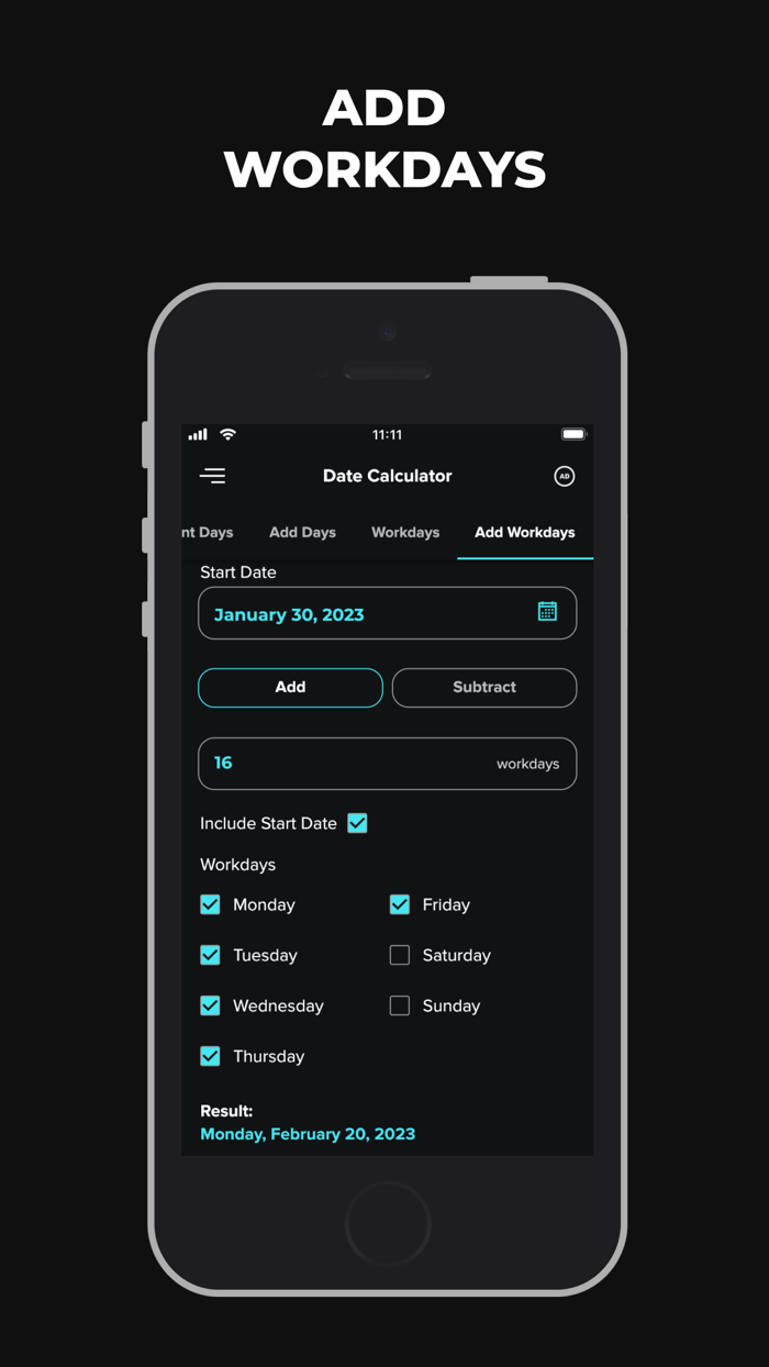 Date  Time Calculator App