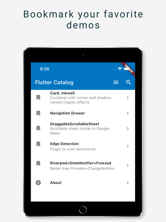Flutter-Catalog