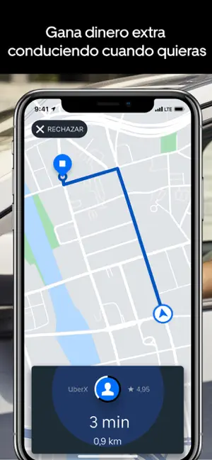 Captura 1 Uber Driver: Conducir y Ganar iphone