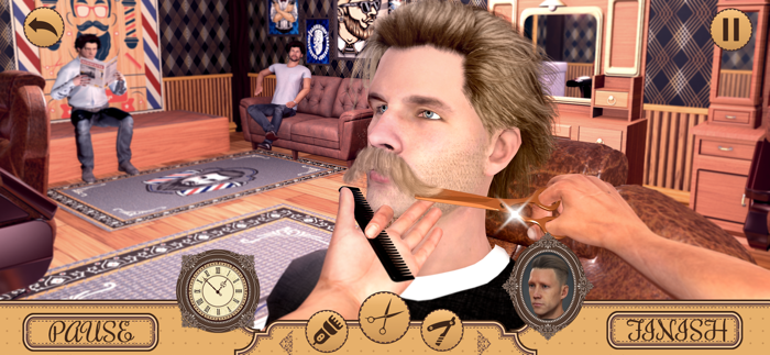 Hair Chop 3d Barber Shop Game