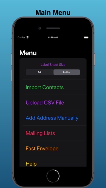 EZ Mailing Labels II screenshot-3