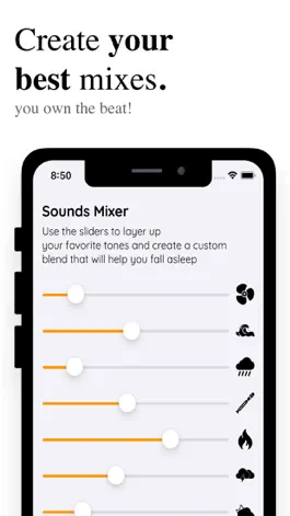 Game screenshot Sleep Sounds Mixer by Sleepbit apk