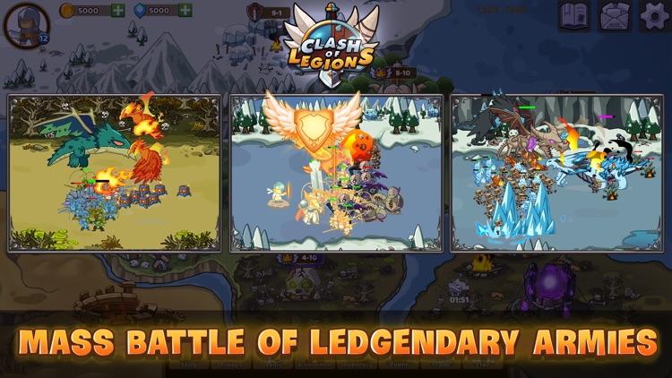 Mega War : Clash of Legions screenshot-3